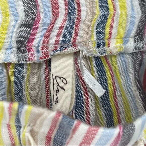 Elan Linen Cropped Pant - Picture 9 of 10